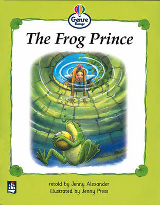 Book cover for The frog prince Genre Beginner stage Traditional Tales Book 3
