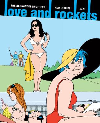 Book cover for Love and Rockets: New Stories #5