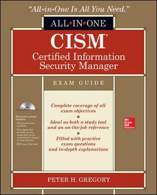 Book cover for CISM Certified Information Security Manager All-in-One Exam Guide