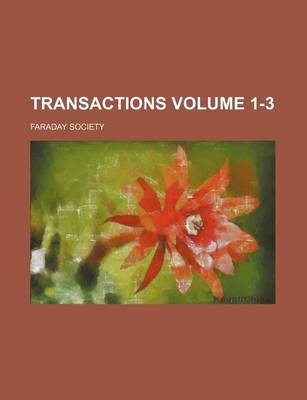 Book cover for Transactions Volume 1-3