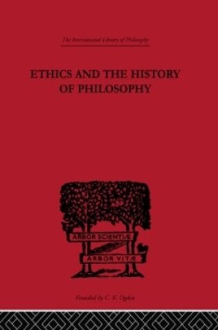 Cover of Ethics and the History of Philosophy