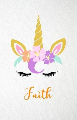 Book cover for Faith A5 Lined Notebook 110 Pages