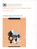 Book cover for Girls and Schools in Sub-Saharan Africa