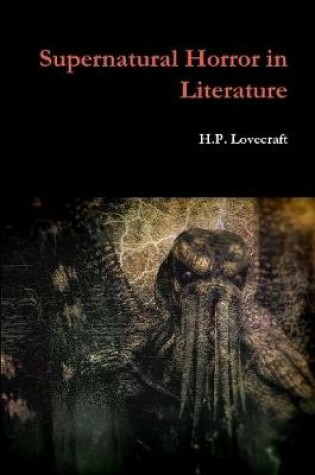 Cover of Supernatural Horror in Literature