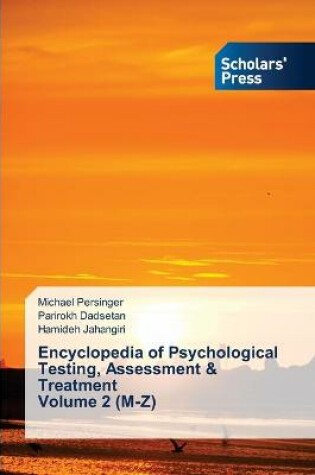 Cover of Encyclopedia of Psychological Testing, Assessment & Treatment Volume 2 (M-Z)