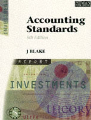 Book cover for Accounting Standards