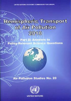 Book cover for Hemispheric Transport of Air Pollution