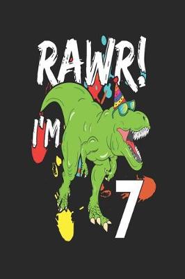 Book cover for Rawr! I'm 7