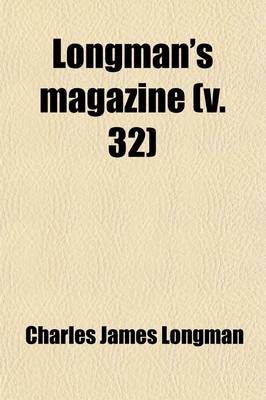 Book cover for Longman's Magazine (Volume 39)