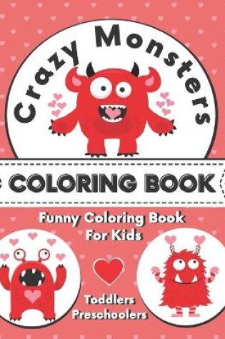 Cover of Crazy Monsters Coloring Book