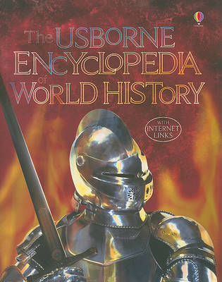 Book cover for The Usborne Encyclopedia of World History