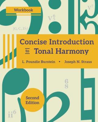 Book cover for Concise Introduction to Tonal Harmony Workbook