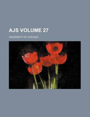 Book cover for Ajs Volume 27