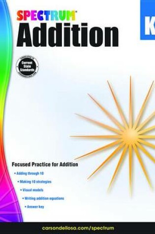 Cover of Addition, Grade K