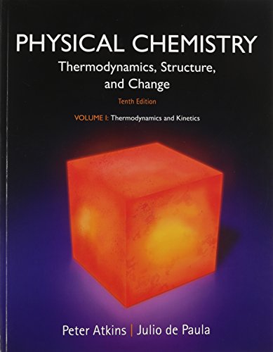 Book cover for Physical Chemistry, Volume 1