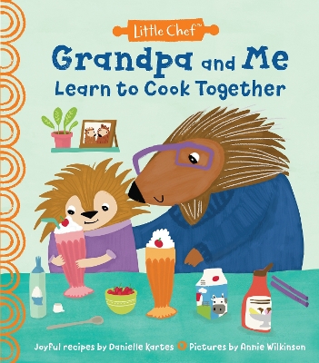 Book cover for Grandpa and Me Learn to Cook Together