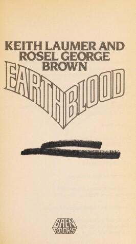 Book cover for Earthblood (R)