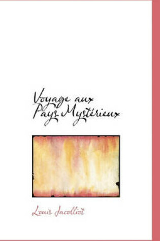 Cover of Voyage Aux Pays Myst Rieux