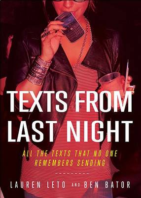 Book cover for Texts from Last Night