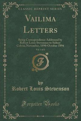 Book cover for Vailima Letters, Vol. 1 of 2