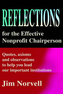 Book cover for Reflections for the Effective Nonprofit Chairperson