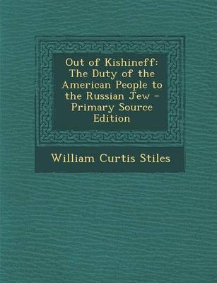 Book cover for Out of Kishineff