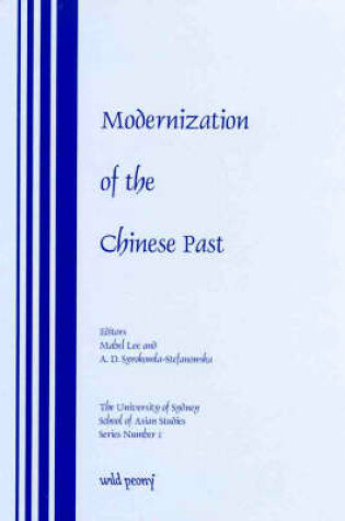 Cover of Modernization of the Chinese Past