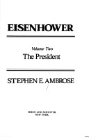 Book cover for Eisenhower, the President