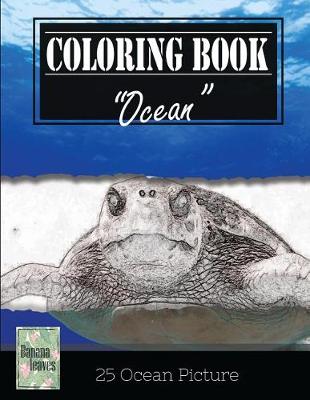 Book cover for Ocean Sealife Greyscale Photo Adult Coloring Book, Mind Relaxation Stress Relief