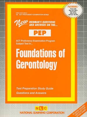 Book cover for FOUNDATIONS OF GERONTOLOGY