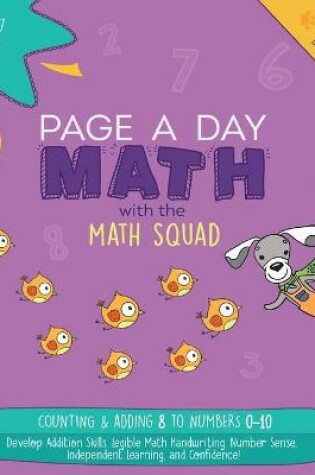 Cover of Page A Day Math Addition & Counting Book 8