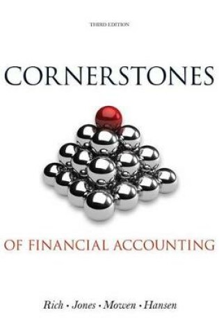 Cover of Cornerstones of Financial Accounting (with 2011 Annual Reports: Under  Armour, Inc. & VF Corporation)