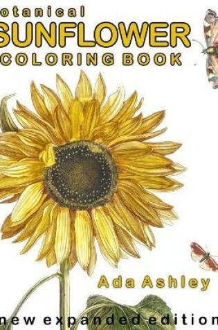 Cover of Botanical Sunflower Coloring Book