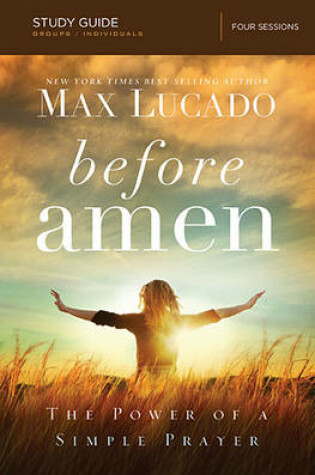 Cover of Before Amen Study Guide
