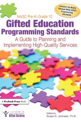 Cover of NAGC Pre-K-Grade 12 Gifted Education Programming Standards