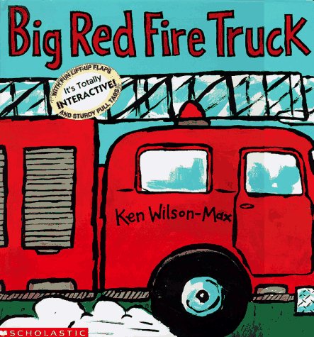 Book cover for Big Red Fire Truck