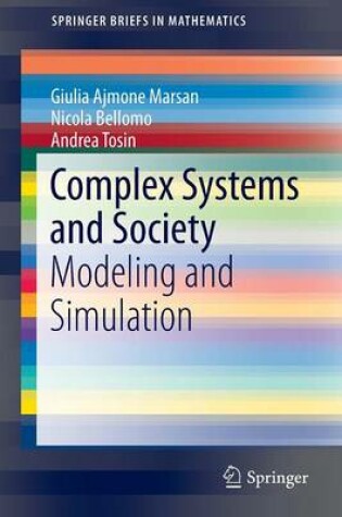 Cover of Complex Systems and Society