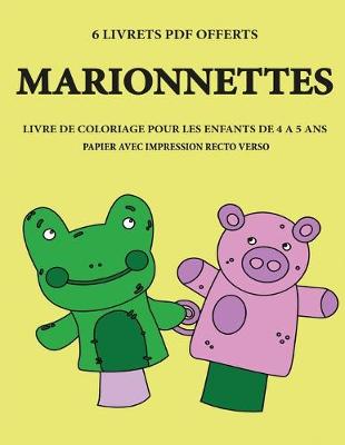 Book cover for Livre de coloriage pour les enfants de 4 à 5 ans (Marionnettes)