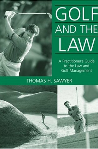 Cover of Golf and the Law