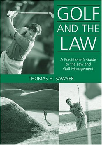 Book cover for Golf and the Law