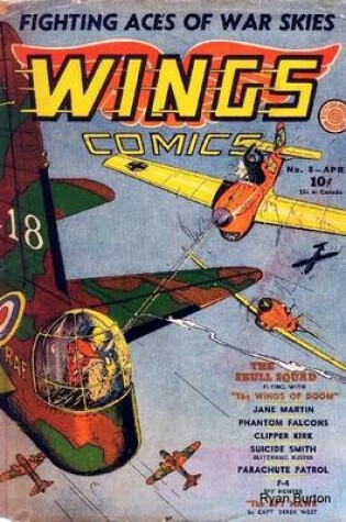 Cover of Wings Comics 8