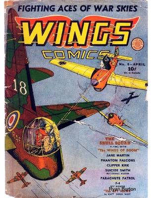 Book cover for Wings Comics 8