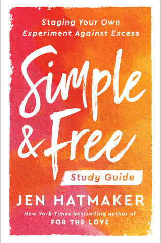 Cover of Simple and Free:Study Guide