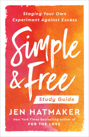 Book cover for Simple and Free:Study Guide