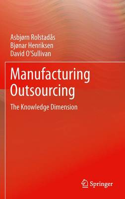 Book cover for Manufacturing Outsourcing