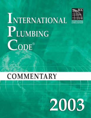 Book cover for 2003 Intl Plumbing Commentary