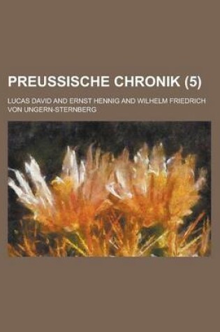 Cover of Preussische Chronik Volume 5