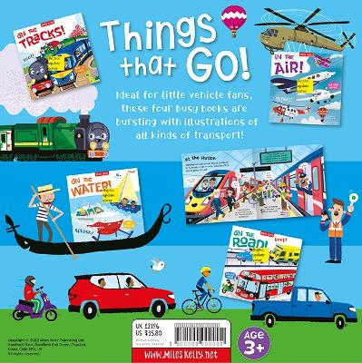 Book cover for Things that Go! 4-pack