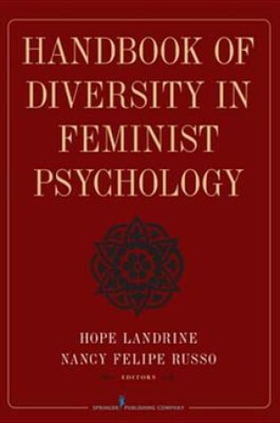 Cover of Handbook of Diversity in Feminist Psychology