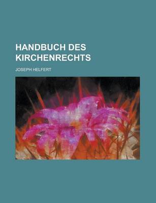 Book cover for Handbuch Des Kirchenrechts